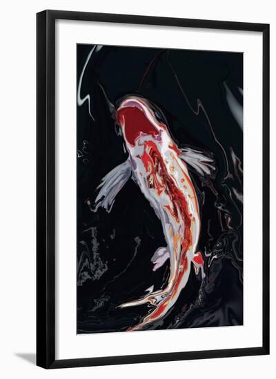 The Koi-Rabi Khan-Framed Art Print