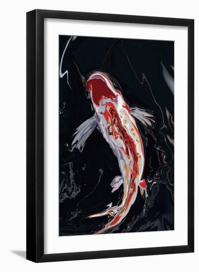 The Koi-Rabi Khan-Framed Art Print