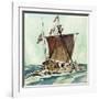 The Kon-Tiki-English School-Framed Giclee Print