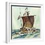 The Kon-Tiki-English School-Framed Giclee Print