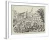 The Konak or Government Palace, Belgrade, Queen Natalie Passing-null-Framed Giclee Print