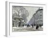 The Kongenshave in Winter-Paul Gustav Fischer-Framed Giclee Print