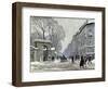 The Kongenshave in Winter-Paul Gustav Fischer-Framed Giclee Print