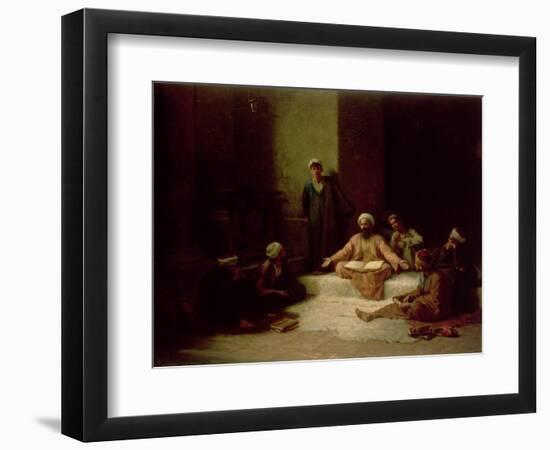 The Koran School, 1905-Ludwig Deutsch-Framed Giclee Print