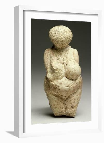 The Kostionki Venus, from Kostionki, Voronezh Region, circa 23,000 BC-Paleolithic-Framed Giclee Print