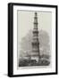 The Kotub Minar, Near Delhi-Richard Principal Leitch-Framed Giclee Print