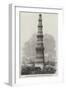 The Kotub Minar, Near Delhi-Richard Principal Leitch-Framed Giclee Print