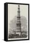 The Kotub Minar, Near Delhi-Richard Principal Leitch-Framed Stretched Canvas