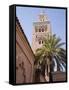 The Koutoubia Mosque, Djemaa El-Fna, Marrakesh, Morocco, North Africa, Africa-Gavin Hellier-Framed Stretched Canvas