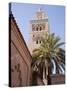 The Koutoubia Mosque, Djemaa El-Fna, Marrakesh, Morocco, North Africa, Africa-Gavin Hellier-Stretched Canvas