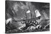 The Kraken, as Seen by the Eye of Imagination, from John Gibson's Monsters of the Sea, 1887-Edward Etherington-Stretched Canvas