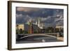 The Kremlin and Moscow River.-Jon Hicks-Framed Photographic Print