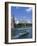 The Kremlin and Moskva River with Tourist Boat, Moscow, Russia-Steve Vidler-Framed Photographic Print