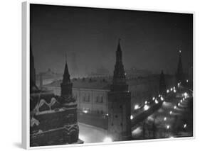 The Kremlin at Night-Thomas D^ Mcavoy-Framed Photographic Print