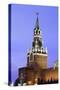 The Kremlin Clocktower in Red Square, Moscow, Russia-Gavin Hellier-Stretched Canvas