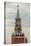 The Kremlin Clocktower in Red Square, Moscow, Russia-Gavin Hellier-Stretched Canvas