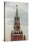 The Kremlin Clocktower in Red Square, Moscow, Russia-Gavin Hellier-Stretched Canvas