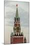 The Kremlin Clocktower in Red Square, Moscow, Russia-Gavin Hellier-Mounted Photographic Print