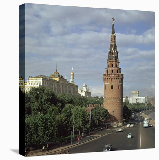 The Kremlin from the South West, 15th Century-Antonio Gislardi-Stretched Canvas