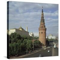 The Kremlin from the South West, 15th Century-Antonio Gislardi-Stretched Canvas