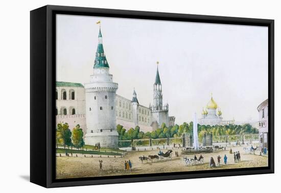 The Kremlin Garden, Moscow, Russia, C1830S-C1840S-null-Framed Stretched Canvas