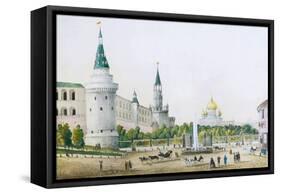 The Kremlin Garden, Moscow, Russia, C1830S-C1840S-null-Framed Stretched Canvas