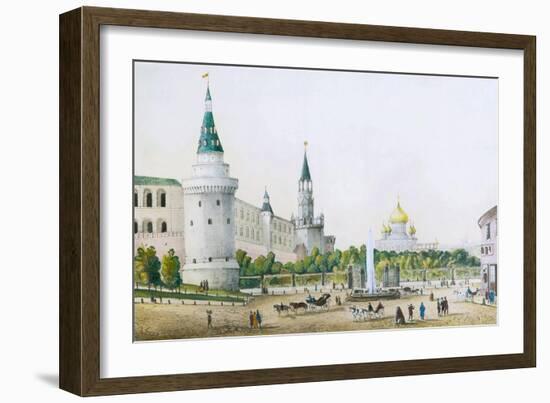 The Kremlin Garden, Moscow, Russia, C1830S-C1840S-null-Framed Giclee Print