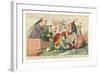 The Kremlin in Commotion or the Grand Lama Sick of the Horn Cholic-null-Framed Giclee Print