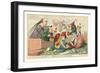 The Kremlin in Commotion or the Grand Lama Sick of the Horn Cholic-null-Framed Giclee Print