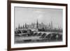 The Kremlin, Moscow (Engraving)-English-Framed Giclee Print