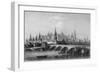The Kremlin, Moscow (Engraving)-English-Framed Giclee Print