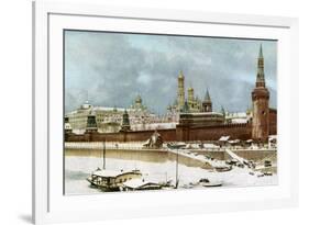 The Kremlin, Moscow, Russia, C1930s-null-Framed Giclee Print