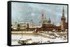 The Kremlin, Moscow, Russia, C1930s-null-Framed Stretched Canvas