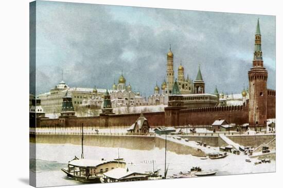 The Kremlin, Moscow, Russia, C1930s-null-Stretched Canvas