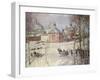 The Kremlin, Moscow, Russia, in Winter-Frederick William Jackson-Framed Giclee Print