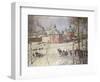 The Kremlin, Moscow, Russia, in Winter-Frederick William Jackson-Framed Premium Giclee Print