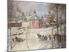 The Kremlin, Moscow, Russia, in Winter-Frederick William Jackson-Mounted Giclee Print