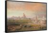 The Kremlin, Moscow-John Cooke Bourne-Framed Stretched Canvas