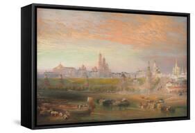 The Kremlin, Moscow-John Cooke Bourne-Framed Stretched Canvas