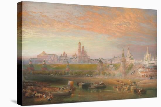 The Kremlin, Moscow-John Cooke Bourne-Stretched Canvas