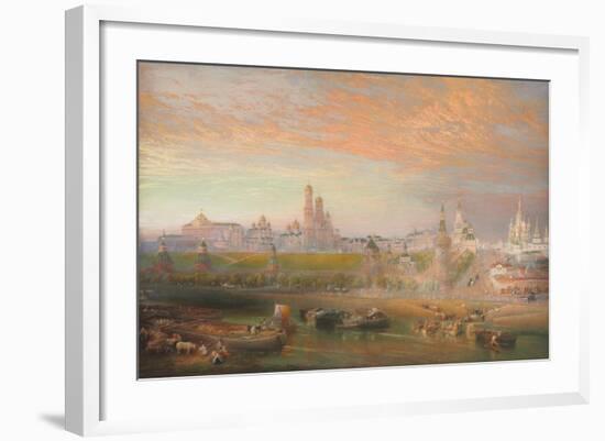 The Kremlin, Moscow-John Cooke Bourne-Framed Giclee Print