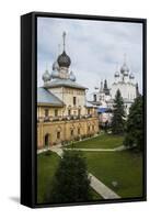 The Kremlin of Rostov Veliky, Golden Ring, Russia, Europe-Michael Runkel-Framed Stretched Canvas