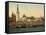 The Kremlin towards the Place rouge, Moscow in Russia, c.1890-c.1900-null-Framed Stretched Canvas