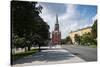 The Kremlin, UNESCO World Heritage Site, Moscow, Russia, Europe-Michael Runkel-Stretched Canvas