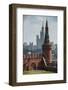 The Kremlin, UNESCO World Heritage Site, Moscow, Russia, Europe-Michael Runkel-Framed Photographic Print