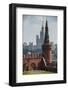 The Kremlin, UNESCO World Heritage Site, Moscow, Russia, Europe-Michael Runkel-Framed Photographic Print