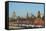 The Kremlin Wall and the Business Center, Moscow, Russia, Europe-Bruno Morandi-Framed Stretched Canvas