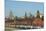 The Kremlin Wall and the Business Center, Moscow, Russia, Europe-Bruno Morandi-Mounted Photographic Print