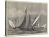 The Kriemhilda, with the Prince of Wales on Board, in Collision with the Shark at Cowes Regatta-null-Stretched Canvas