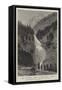 The Krimler Ache Waterfalls, Tyrol-null-Framed Stretched Canvas